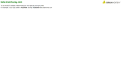 Desktop Screenshot of beta.brainhoney.com